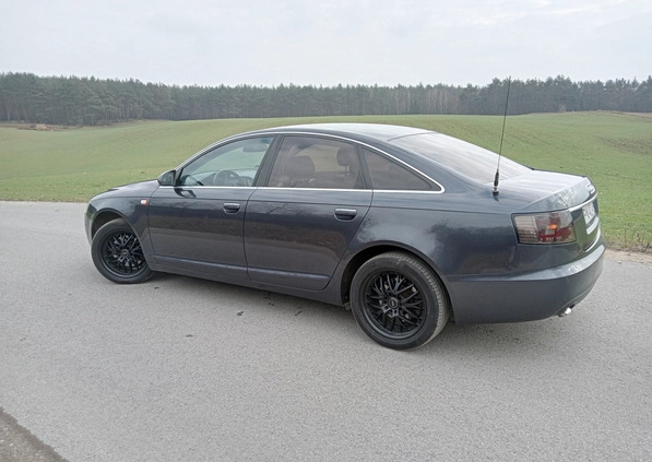 Audi A6 cena 20900 przebieg: 268417, rok produkcji 2007 z Gniezno małe 67